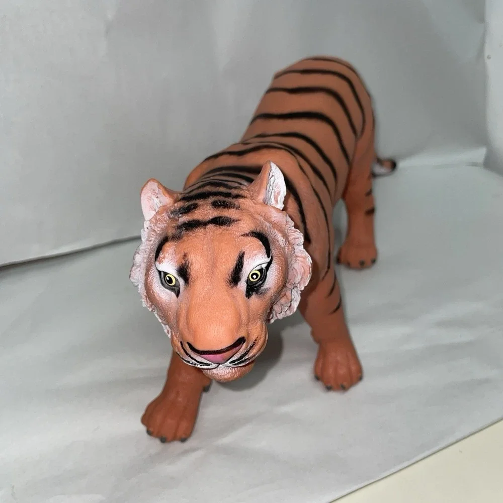 Vintage Large Rubber Tiger